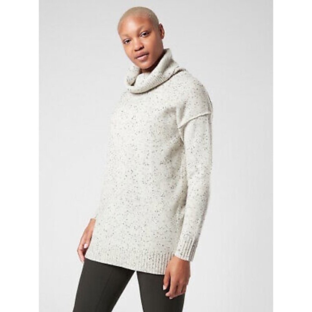 Athleta Bayshore Wool Cashmere Turtleneck Tunic